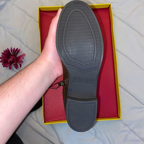 Kenneth Cole Reaction Brown Riding Boots - Picture 8 of 9